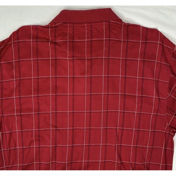 JOS A. BANK MENS LARGE LEADBETTER GOLF POLO STAY COOL TECHNOLOGY STRIPED COTTON - Picture 9 of 9